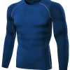 Men’s Compression Sport Running Base Layer Long Sleeve T Shirt