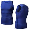 Men’s Compression Sport Running Base Layer Sleeveless T Shirt