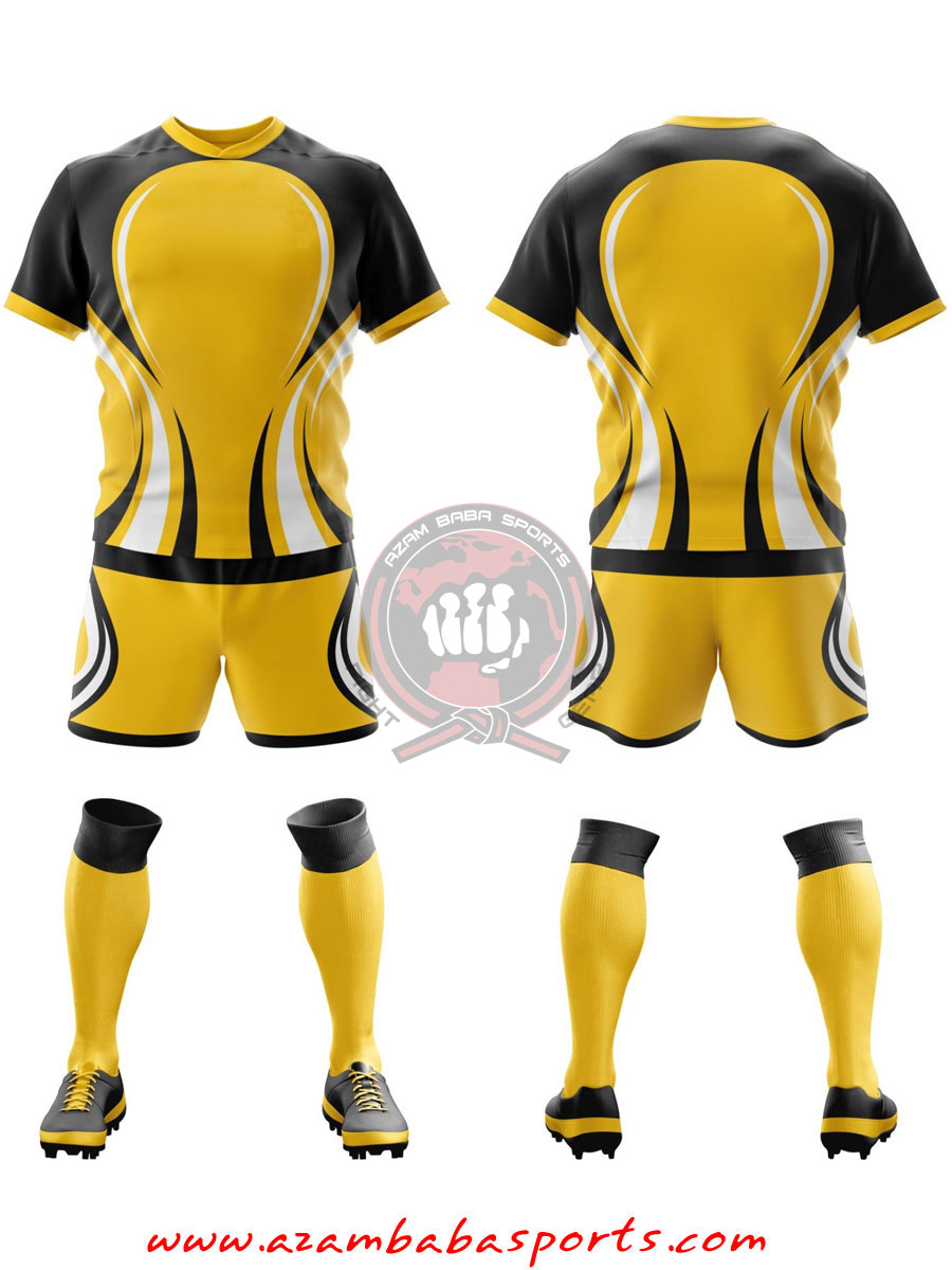 Custom Rugby Uniform Suit Clothes Azam Baba Sports